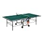 Butterfly TW24 Outdoor Playback Rollaway Table Tennis Table (Green)
