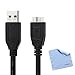 EZOPower Micro-USB Sync Data Cable Cord - 6FT for Pentax K-3, 645Z, FujiFilm X-T2 Digital Camera *with Cleaning Cloth*