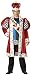 In Character Costumes, LLC Men's King Of Hearts Costume with Faux-Fur Trimmed Coat