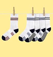 5 Pairs of Cotton Blend Sports Socks
