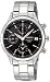 Stainless Steel Quartz Black Dial Chronograph