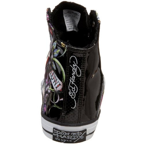 Ed Hardy Women's Babylon High Rise Sneaker,Black-10SBN601W,8 M US Ed Hardy Women's Babylon High Rise Sneaker,Black-10SBN601W,8 M US