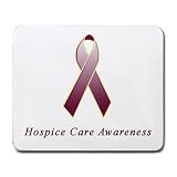 Hospice Care Awareness Ribbon Mouse Pad