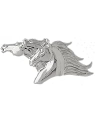 Clevereves 14K White Gold Pendant Horse Head 8.6 - Gram(s)