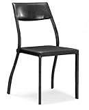 Zuo Modern Furniture Design Terrace Dining Chair Black (Set Of 4) Leatheret ....