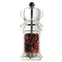 Marlux 5-1/4-Inch Acrylic Chili Pepper Mill with Chilis