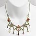 Garden of Flowers Necklace and Earrings