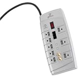 Globe 8-Outlet Home Theater Surge Protector #77313