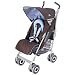 Baby : Maclaren Techno XLR Stroller Brown/Soft Blue 2008
