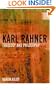 Karl Rahner: Theology and Philosophy