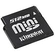 Kingston 512 MB Mini Secure Digital (miniSD) Memory Card ( SDM/512 )