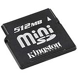 Kingston 512 MB Mini Secure Digital (miniSD) Memory Card ( SDM/512 )