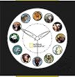 National Geographic Animal Wall Clock - Fun and Educational Wall Clock That Anounces Animal Sounds