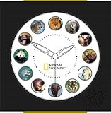 National Geographic Animal Wall Clock - Fun and Educational Wall Clock That Anounces Animal Sounds Every Hour!