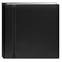 Pioneer Snapload Scrapbook Cloth with Ribbon 12-Inch by 12-Inch, Black