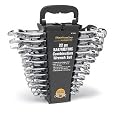 Wilmar W1069 22-Piece SAE/Metric Polished Combo Wrench Set