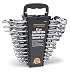 Wilmar W1069 22-Piece SAE/Metric Polished Combo Wrench Set