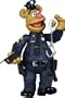 The Muppets Series 6 Action Figure Patrol Bear Fozzie