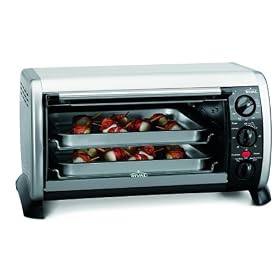 Rival CO606 Stainless-Steel 6-Slice Countertop Convection Toaster Oven with Broiler