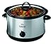 Rival 33511LD-C 5-Quart Crock-Pot Slow Cooker with Bonus Little Dipper, Stainless Steel