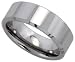Tungsten 8 mm (5/16 in.) Comfort Fit Flat Wedding Band (Available in Sizes 5 to 15) size 10