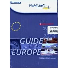 ViaMichelin, CD-ROMs : Guide Europe 2004, 1 CD-ROM Compatible with Becker. Hotels, restaurants, tourism
