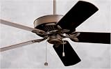 Emerson Ceiling Fans CF4800AGW Premium Aged Walnut Uplight Indoor Fan 50 Includes B52DM Blades