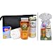 M�nnergeschenke Set Feierabend handverpackt inklusive Bierduschgel und Bierdose mit Knabberei plus Waschtasche sowie Handtuch