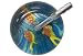 Fish Ultrascope Stethoscope w/ Pediatric Head & Light Blue Tubing - Model 57