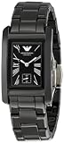 Emporio Armani Women's AR1407 Black Ceramic Quartz Watch with Black Dial
