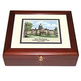 University of Notre Dame Eglomise Desk Box