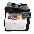 HP LaserJet Pro CM1415fnw USB2 Ethernet Wireless 150-sheet input tray 12ppm black 8ppm color (ML)