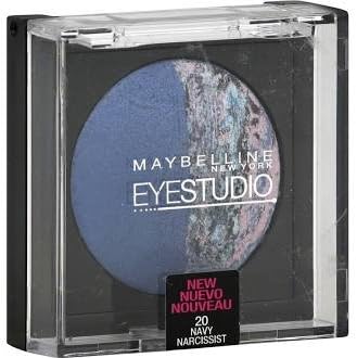 Exclusive Quality Make Up Product By Maybelline Eye Studio Color Pearls Marbleized Eyeshadow, Navy Narcissist 20, 0.09 Oz , 1 Pack