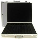 Silver Aluminum 1000 Poker Chip Case