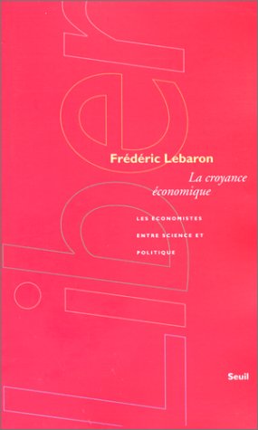 La croyance économique