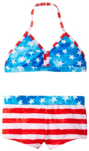 Jantzen Girls 7-16 Americana Bikini Swimsuit