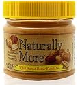 Naturally More Natural Peanut Butter W/Flax, 16-Ounce (Pack of 12)
