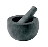 John Julian 01602 Simple 25cm Mortar & pestle black