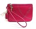 Coach Jeweltone Carriage Wristlet Wallet Case Bag for IPOD 43304 Raspberry Pink