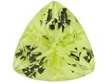 MIN 9.00CT 14X14MM TRILLION CANARY APATITE