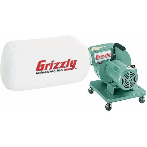 Grizzly G1163 1 HP Light Duty Dust Collector