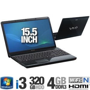 Sony VAIO VPCEB2TFX/B Laptop Computer