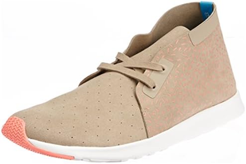 Native Shoes Unisex Apollo Chukka Rocky Brown/Sprinkle Print Sneaker Men's 5, Women's 7 Medium