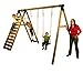 Plum Uakari Wooden Swing Garden Play Set