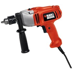 Click here to buy Black and Decker DR600 5.5 Amp 1 2-Inch Variable-Speed Reversing Hammer Drill by Black & Decker.