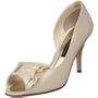 Caparros Women's Jasmyne D'Orsay,Ivory Silk,12 M US