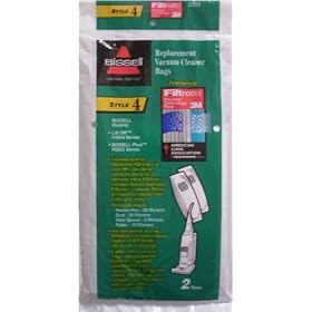 Type 4 Bissell Vacuum Cleaner Replacement Bag (2pack)