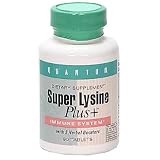 Quantum Super Lysine Plus+, Immune System, With 5 Herbal Boosters with Vitamin C, Tablets, 90-Count Bottles (Pack of 3)
