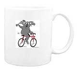 Mug with australia, waving, koala, bicycle, bear