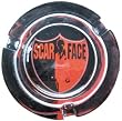Scarface Crest Glass Ashtray